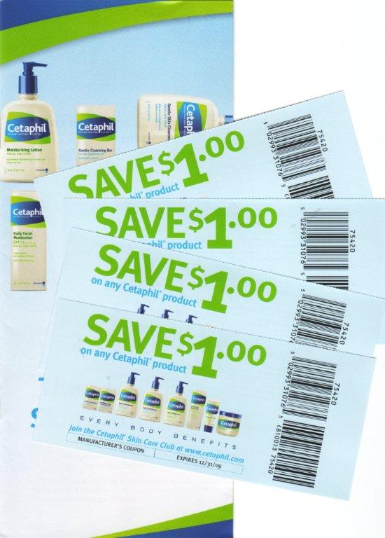 Free Cetaphil booklet and coupons