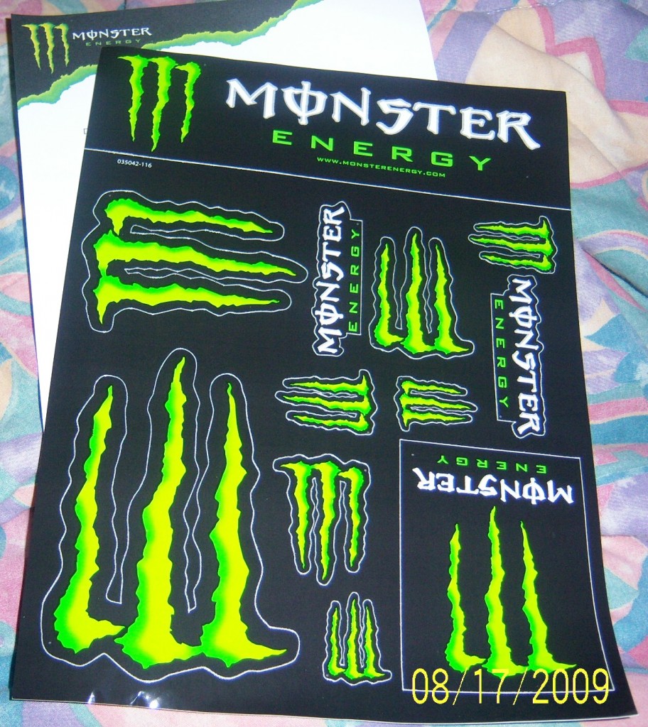 monster energy stickers for rc cars