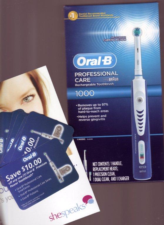 Free OraL B Toothbrush And Coupons