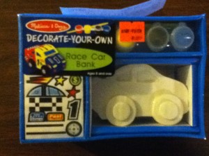 melissa and doug race car bank