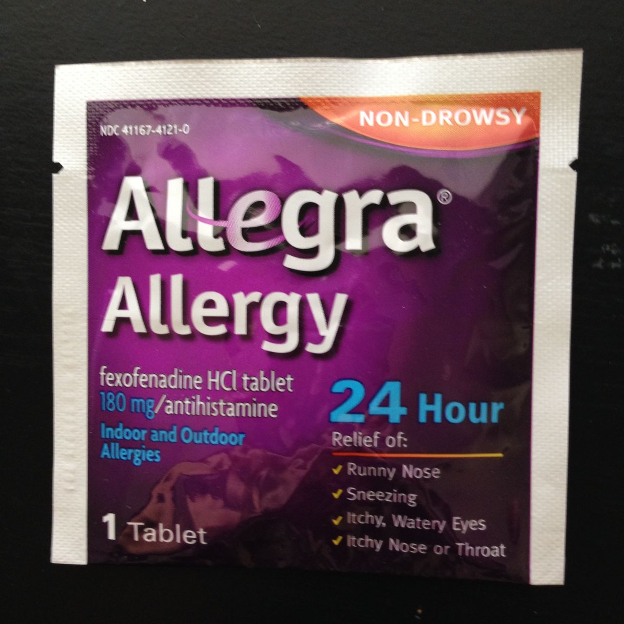 Allegra Allergy sample