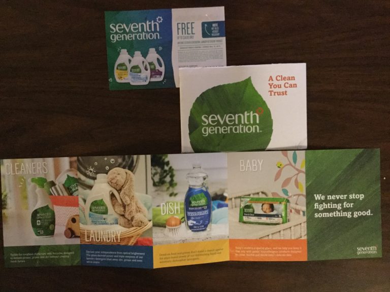 Free Seventh Generation Laundry Detergent